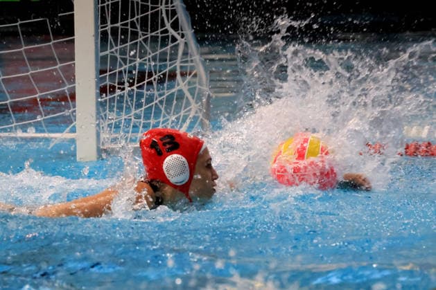 26.09.2026, GER DEU, Deutschland, Super Cup im Damen Wasserball, Spandau 04 vs BW Bochum Francesca Sena (Spandau04 13) nordphoto GmbH Engler Berlin Schwimmhalle-Schoeneberg Berlin Deutschland Copyright: xNordphotox xEnglerx