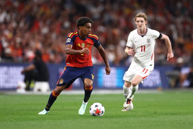 England v Spain 26 September 2026, London - UEFA Nations League - England v Spain - Lamine Yamal of Spain - Photo: Jacques Feeney Offside. London UK Copyright: xJacquesxFeeneyx xOffsidexOffside