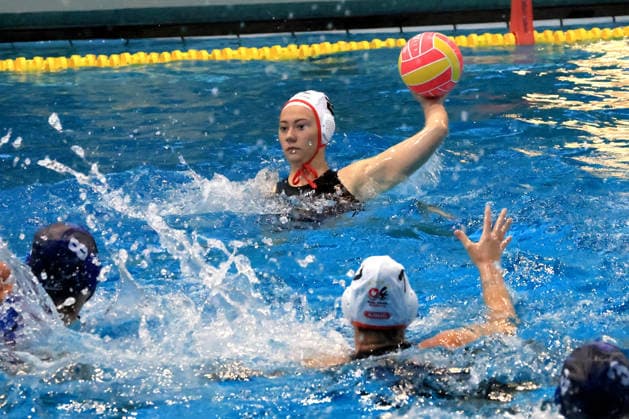 26.09.2026, GER DEU, Deutschland, Super Cup im Damen Wasserball, Spandau 04 vs BW Bochum Emma-Eliza Koch (Spandau04 3) nordphoto GmbH Engler Berlin Schwimmhalle-Schoeneberg Berlin Deutschland Copyright: xNordphotox xEnglerx