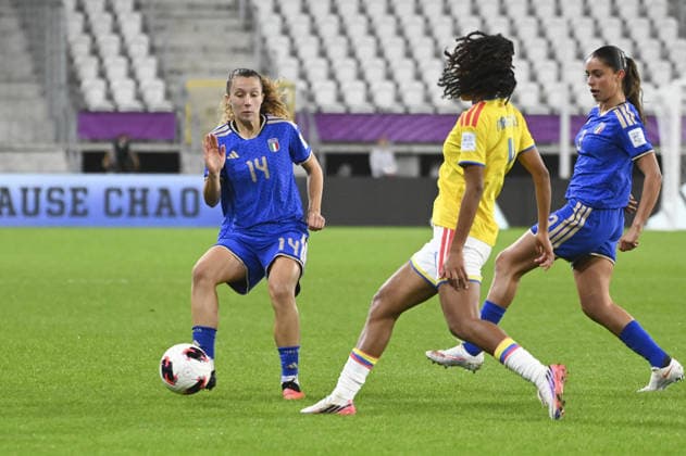 IPA89005304 - Sofia Testa (ITA) during the third-place match of the FIFA U-20 Women s World Cup between Italy and Colombia, in Lodz, Poland, on September 26, 2026  Copyright: xMichalxDubiel IPAxSportx xx IPA89005304