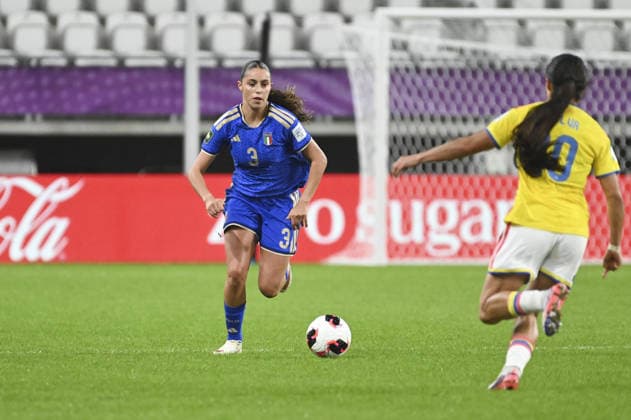IPA89005312 - Caterina Venturelli (ITA) during the third-place match of the FIFA U-20 Women s World Cup between Italy and Colombia in Lodz, Poland, on September 26, 2026  Copyright: xMichalxDubiel IPAxSportx xx IPA89005312