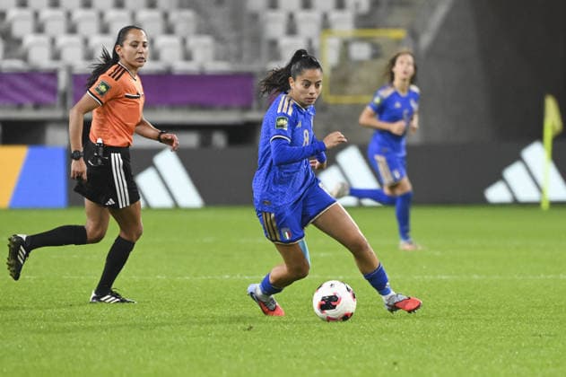IPA89005439 - Paola Fadda (ITA) during the third-place match of the FIFA U-20 Women s World Cup between Italy and Colombia, in Lodz, Poland, on September 26, 2026  Copyright: xMichalxDubiel IPAxSportx xx IPA89005439