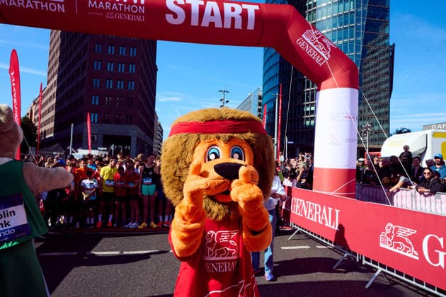 Generali Mini Marathon der Schulen, Start am Potsdamer Platz, Stimmungsbild, GER, BMW Berlin Marathon 2026, Mini Marathon der Berliner Schulen, 26.09.2026 GER, BMW Berlin Marathon 2026, Mini Marathon der Berliner Schulen, 26.09.2026 Berlin Copyright: xEibner-Pressefotox xClaudiusxRauchx EP_CRH
