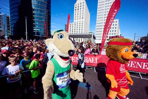 Generali Mini Marathon der Schulen, Start am Potsdamer Platz, Stimmungsbild, GER, BMW Berlin Marathon 2026, Mini Marathon der Berliner Schulen, 26.09.2026 GER, BMW Berlin Marathon 2026, Mini Marathon der Berliner Schulen, 26.09.2026 Berlin Copyright: xEibner-Pressefotox xClaudiusxRauchx EP_CRH