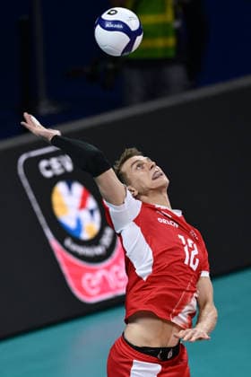 Db Milano 26 09 2026 - Campionato Europeo Pallavolo maschile finale Francia-Polonia foto Daniele Buffa Image nella foto: Artur Szalpuk 