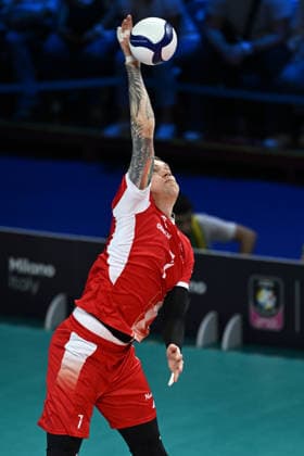 Db Milano 26 09 2026 - Campionato Europeo Pallavolo maschile finale Francia-Polonia foto Daniele Buffa Image nella foto: Bartlomiej Lemanski 