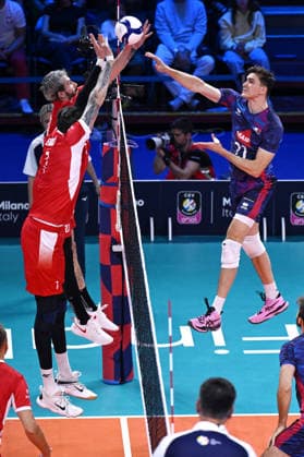 Db Milano 26 09 2026 - Campionato Europeo Pallavolo maschile finale Francia-Polonia foto Daniele Buffa Image nella foto: Theo Faure 