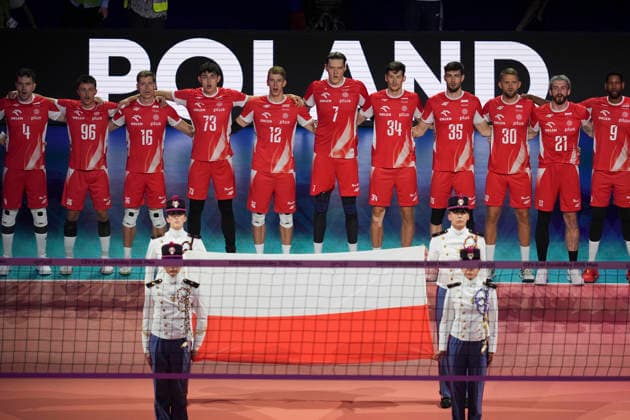 Poland Team CEV Enel EuroVolley 2026 Final France vs Poland, Milano (Italy) September 26 2026 (Photo Claudio Furlan LaPresse)  Copyright: xClaudioxFurlan LaPressex
