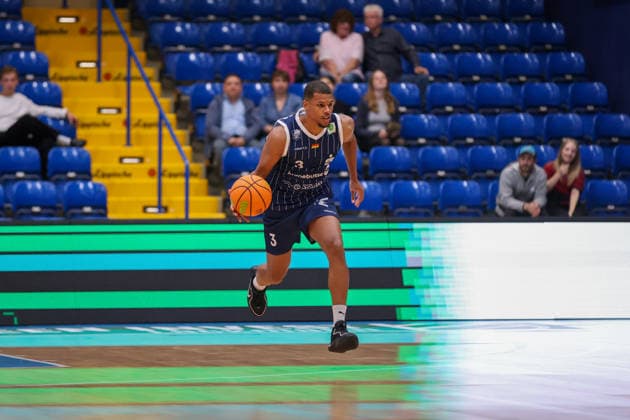 GER, Paderborn Baskets vs. VfL SparkassenStars Bochum, Basketball, ProA, 1. Spieltag, Spielzeit 2026 2027, 26.09.2026,Gabriel Kuku (VfL SparkassenStars Bochum) GER, Paderborn Baskets vs. VfL SparkassenStars Bochum, Basketball, ProA, 1. Spieltag, Spielzeit 2026 2027, 26.09.2026 Paderborn Baskets Copyright: xEibner-Pressefoto JavadxMohammadpourx EP_JMR