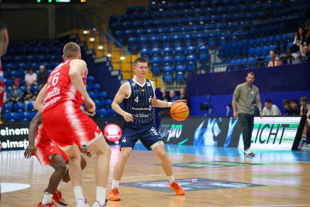 GER, Paderborn Baskets vs. VfL SparkassenStars Bochum, Basketball, ProA, 1. Spieltag, Spielzeit 2026 2027, 26.09.2026,Niklas Geske (VfL SparkassenStars Bochum) GER, Paderborn Baskets vs. VfL SparkassenStars Bochum, Basketball, ProA, 1. Spieltag, Spielzeit 2026 2027, 26.09.2026 Paderborn Baskets Copyright: xEibner-Pressefoto JavadxMohammadpourx EP_JMR