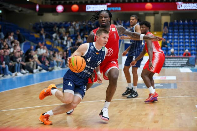 GER, Paderborn Baskets vs. VfL SparkassenStars Bochum, Basketball, ProA, 1. Spieltag, Spielzeit 2026 2027, 26.09.2026,Niklas Geske (VfL SparkassenStars Bochum) GER, Paderborn Baskets vs. VfL SparkassenStars Bochum, Basketball, ProA, 1. Spieltag, Spielzeit 2026 2027, 26.09.2026 Paderborn Baskets Copyright: xEibner-Pressefoto JavadxMohammadpourx EP_JMR