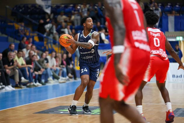 GER, Paderborn Baskets vs. VfL SparkassenStars Bochum, Basketball, ProA, 1. Spieltag, Spielzeit 2026 2027, 26.09.2026,JaMonta Black (VfL SparkassenStars Bochum) GER, Paderborn Baskets vs. VfL SparkassenStars Bochum, Basketball, ProA, 1. Spieltag, Spielzeit 2026 2027, 26.09.2026 Paderborn Baskets Copyright: xEibner-Pressefoto JavadxMohammadpourx EP_JMR