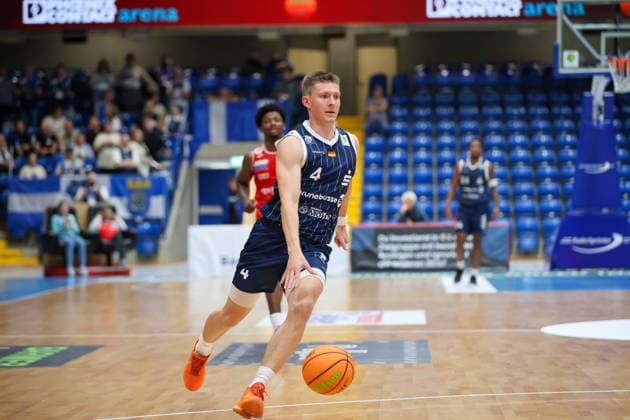 GER, Paderborn Baskets vs. VfL SparkassenStars Bochum, Basketball, ProA, 1. Spieltag, Spielzeit 2026 2027, 26.09.2026,Niklas Geske (VfL SparkassenStars Bochum) GER, Paderborn Baskets vs. VfL SparkassenStars Bochum, Basketball, ProA, 1. Spieltag, Spielzeit 2026 2027, 26.09.2026 Paderborn Baskets Copyright: xEibner-Pressefoto JavadxMohammadpourx EP_JMR