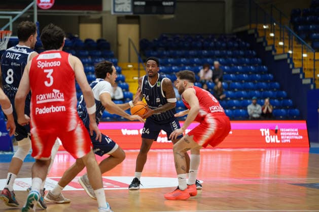 GER, Paderborn Baskets vs. VfL SparkassenStars Bochum, Basketball, ProA, 1. Spieltag, Spielzeit 2026 2027, 26.09.2026,JaMonta Black (VfL SparkassenStars Bochum) GER, Paderborn Baskets vs. VfL SparkassenStars Bochum, Basketball, ProA, 1. Spieltag, Spielzeit 2026 2027, 26.09.2026 Paderborn Baskets Copyright: xEibner-Pressefoto JavadxMohammadpourx EP_JMR