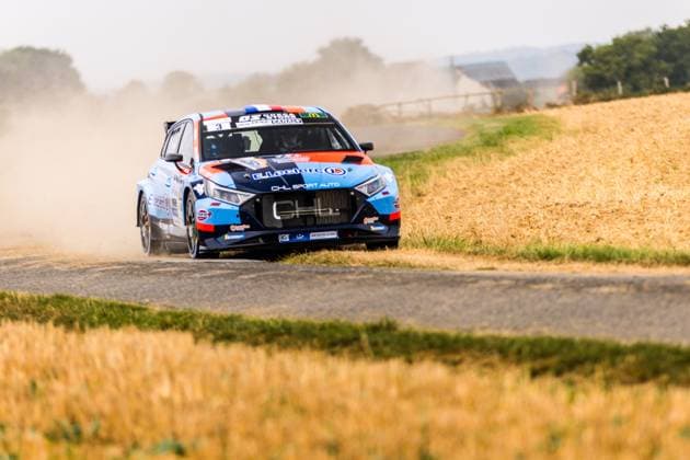 AUTO - RALLYE COEUR DE FRANCE 2026 03 MARGAILLAN Hugo, COPPA Mathieu, Hyundai i20 N Rally2, CHL Auto, action during the Rallye Coeur de France 2026, 7th round of the Championnat de France des Rallyes 2025, from September 26 to 27, 2026 in VendÃ me, France - VendÃ meFrance  Copyright: xBastienxRouxx