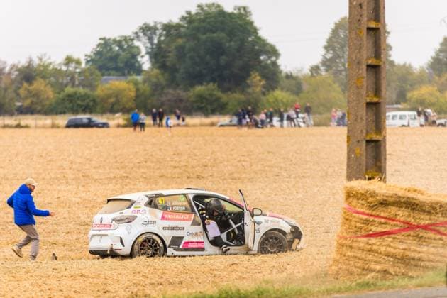 AUTO - RALLYE COEUR DE FRANCE 2026 47 FOSTIER Romain, ABCHICHE OphÃ lie, Renault Clio Rally5, action during the Rallye Coeur de France 2026, 7th round of the Championnat de France des Rallyes 2025, from September 26 to 27, 2026 in VendÃ me, France - VendÃ meFrance  Copyright: xBastienxRouxx