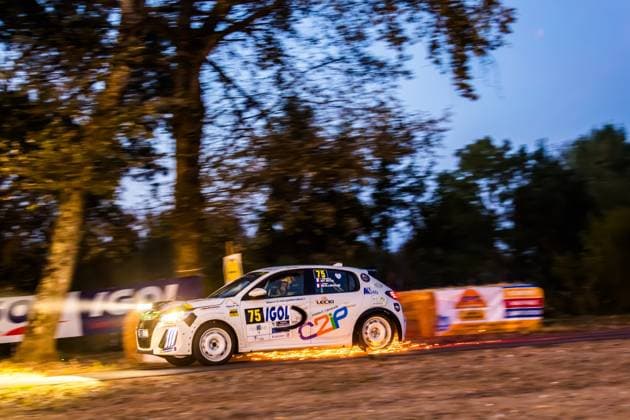 AUTO - RALLYE COEUR DE FRANCE 2026 75 DA SILVA Maxence, GUILLEMAUD Robin, Peugeot 208 FR6, action during the Rallye Coeur de France 2026, 7th round of the Championnat de France des Rallyes 2025, from September 26 to 27, 2026 in VendÃ me, France - VendÃ meFrance  Copyright: xBastienxRouxx