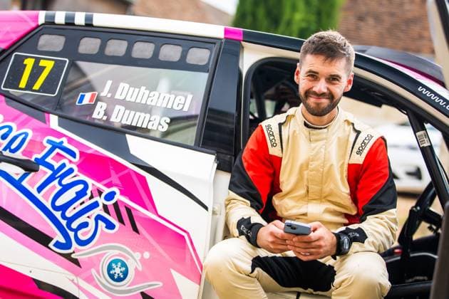 AUTO - RALLYE COEUR DE FRANCE 2026 DUHAMEL Julien, DUMAS Bastien, Skoda Fabia RS Rally2, portrait during the Rallye Coeur de France 2026, 7th round of the Championnat de France des Rallyes 2025, from September 26 to 27, 2026 in VendÃ me, France - VendÃ meFrance  Copyright: xBastienxRouxx