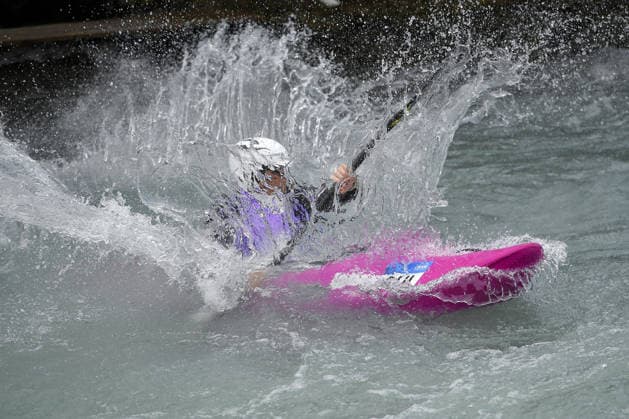 OTHER - Paddle - 2026 Paddle Europe Slalom Championships Photo by IPA ABACAPRESS.COM89013845 - Ivrea, Italy, September 26, 2026 — 2026 Paddle Europe Slalom Championships: Women s Kayak Cross Individual Time Trial at the Canoe Stadium in Ivrea — Duc Jessica_29_(SUI) in action during the 2026 Paddle Europe Slalom Championships Women s Kayak Cross Individual Time Trial at the Ivrea Stadium Ivrea Italy  Copyright: xIPAxSport ABACAx