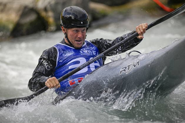 OTHER - Paddle - 2026 Paddle Europe Slalom Championships Photo by IPA ABACAPRESS.COM89013973 - Ivrea, Italy, September 26, 2026—2026 Paddle Europe Slalom Championships, Men’s Kayak Cross Individual Time Trial at the Canoe Stadium in Ivrea—Barta Jan_36_(CZE) in action during the 2026 Paddle Europe Slalom Championships men s Kayak Cross Individual Time Trial at the Ivrea Stadium Ivrea Italy  Copyright: xIPAxSport ABACAx