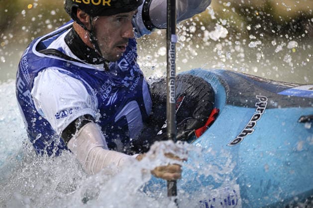 OTHER - Paddle - 2026 Paddle Europe Slalom Championships Photo by IPA ABACAPRESS.COM89013959 - Ivrea, Italy, September 26, 2026—2026 Paddle Europe Slalom Championships: Men’s Kayak Cross Individual Time Trial at the Canoe Stadium in Ivrea—Giovanni De Gennaro_10_(ITA) in action during the 2026 Paddle Europe Slalom Championships men’s Kayak Cross Individual Time Trial at the Ivrea Stadium Ivrea Italy  Copyright: xIPAxSport ABACAx