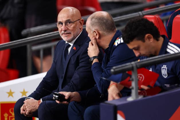 England v Spain 26 September 2026, London - UEFA Nations League - England v Spain - Spain manager Luis de la Fuente - Photo: Jacques Feeney Offside. London UK Copyright: xJacquesxFeeneyx xOffsidexOffside