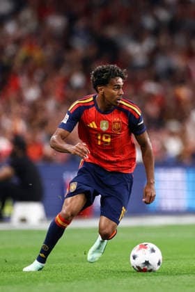 England v Spain 26 September 2026, London - UEFA Nations League - England v Spain - Lamine Yamal of Spain - Photo: Jacques Feeney Offside. London UK Copyright: xJacquesxFeeneyx xOffsidexOffside