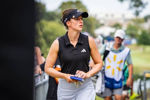 September 26, 2026, Rogers, Arkansas, USA: LINN GRANT looks on after completing her second round at the Walmart NW Arkansas Championship at Pinnacle Country Club. LPGA, Golf Damen 2026: Walmart NW Arkansas Championship Round 2  - ZUMAw173 20260926_zsp_w173_045 Copyright: xLukexWelshx