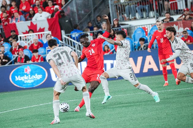 September 26, 2026, Toronto, Ontario, Toronto: Promise David 24 of Canada in action during International Friendly, Länderspiel, Nationalmannschaft between Canada and Chile at BMO Field, Toronto on September 26, 2026. International Friendly Canada 1:0 Chile  - ZUMAn333 20260926_znp_n333_014 Copyright: xKaxLokxNgx