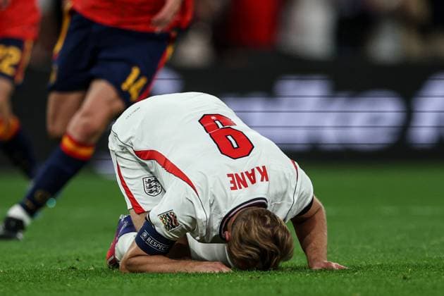 September 26, 2026, London, England: Harry Kane (England) seen during UEFA Nations League 2026 football match between Spain at Wembley (London)..Final Score: England 2:3 Spain London England - ZUMAs197 20260926_aaa_s197_368 Copyright: xGrzegorzxWajdax