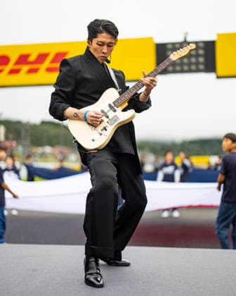 FIA WEC - 6 HOURS OF FUJI 2026 Singer Miyavi, ambiance on the grid during the 6 Hours of Fuji 2026, 6th round of the 2026 FIA World Endurance Championship, from September 25 to 27, 2026 on the Fuji Speedway in Oyama, Shizuoka, Japan - OyamaJapan  Copyright: xJULIENxDELFOSSEx