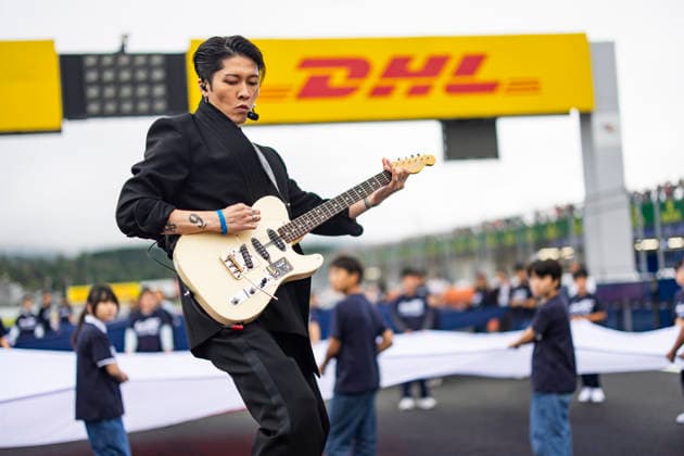 FIA WEC - 6 HOURS OF FUJI 2026 Singer Miyavi, ambiance on the grid during the 6 Hours of Fuji 2026, 6th round of the 2026 FIA World Endurance Championship, from September 25 to 27, 2026 on the Fuji Speedway in Oyama, Shizuoka, Japan - OyamaJapan  Copyright: xJULIENxDELFOSSEx