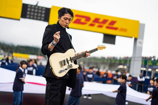 FIA WEC - 6 HOURS OF FUJI 2026 Singer Miyavi, ambiance on the grid during the 6 Hours of Fuji 2026, 6th round of the 2026 FIA World Endurance Championship, from September 25 to 27, 2026 on the Fuji Speedway in Oyama, Shizuoka, Japan - OyamaJapan  Copyright: xJULIENxDELFOSSEx