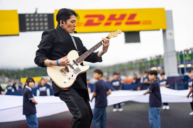FIA WEC - 6 HOURS OF FUJI 2026 Singer Miyavi, ambiance on the grid during the 6 Hours of Fuji 2026, 6th round of the 2026 FIA World Endurance Championship, from September 25 to 27, 2026 on the Fuji Speedway in Oyama, Shizuoka, Japan - OyamaJapan  Copyright: xJULIENxDELFOSSEx