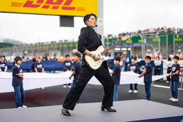 FIA WEC - 6 HOURS OF FUJI 2026 Singer Miyavi, ambiance on the grid during the 6 Hours of Fuji 2026, 6th round of the 2026 FIA World Endurance Championship, from September 25 to 27, 2026 on the Fuji Speedway in Oyama, Shizuoka, Japan - OyamaJapan  Copyright: xJULIENxDELFOSSEx