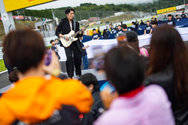 FIA WEC - 6 HOURS OF FUJI 2026 Singer Miyavi, ambiance on the grid during the 6 Hours of Fuji 2026, 6th round of the 2026 FIA World Endurance Championship, from September 25 to 27, 2026 on the Fuji Speedway in Oyama, Shizuoka, Japan - OyamaJapan  Copyright: xJULIENxDELFOSSEx