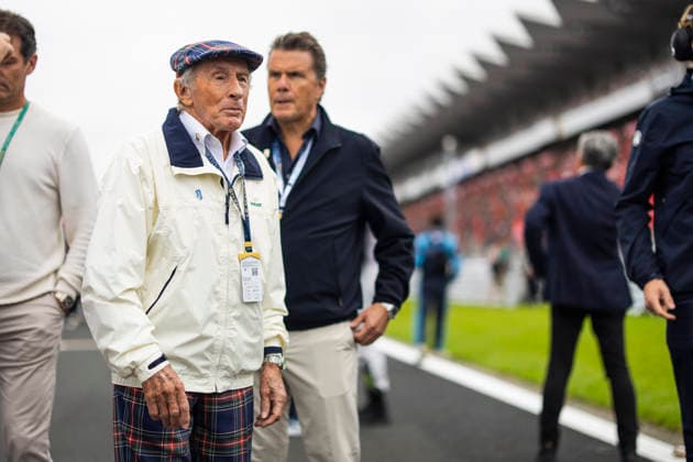 FIA WEC - 6 HOURS OF FUJI 2026 Sir Jackie Stewart, portrait, ambiance on the grid during the 6 Hours of Fuji 2026, 6th round of the 2026 FIA World Endurance Championship, from September 25 to 27, 2026 on the Fuji Speedway in Oyama, Shizuoka, Japan - OyamaJapan  Copyright: xJULIENxDELFOSSEx
