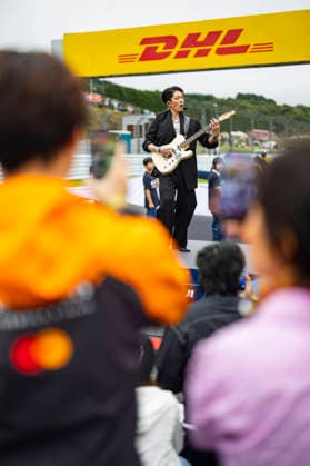 FIA WEC - 6 HOURS OF FUJI 2026 Singer Miyavi, ambiance on the grid during the 6 Hours of Fuji 2026, 6th round of the 2026 FIA World Endurance Championship, from September 25 to 27, 2026 on the Fuji Speedway in Oyama, Shizuoka, Japan - OyamaJapan  Copyright: xJULIENxDELFOSSEx