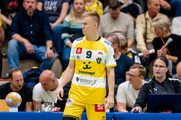 Krefeld, 26.09.2026, Handball, Herren, 3. Liga, Süd-West, 6. Spieltag, 2026 2027: HSG Krefeld Niederrhein Bergische Panther Justin Wollny (HSG Krefeld Niederrhein, 9) während des Spiels
