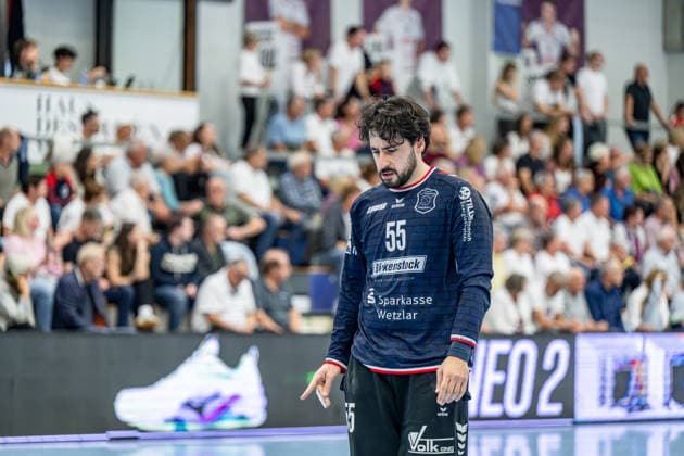 2. Handball Bundesliga; TV Hüttenberg - GWD Minden, 26.09.26 Yahav Shamir (TV Hüttenberg, 55) 2. Handball Bundesliga; TV Hüttenberg - GWD Minden: Hüttenberg, 26.09.26 Copyright: xBEAUTIFULxSPORTS Roeczeyx