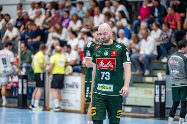 2. Handball Bundesliga; TV Hüttenberg - GWD Minden, 26.09.26 Alexander Weck (GWD Minden, 73) 2. Handball Bundesliga; TV Hüttenberg - GWD Minden: Hüttenberg, 26.09.26 Copyright: xBEAUTIFULxSPORTS Roeczeyx