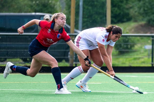 BHC 1. Damen, 1. Bundesliga, Feldhockey - Bremer HC - Berliner HC Bremen, Deutschland, 26.09.26: BHC 1. Damen, 1. Bundesliga, Feldhockey im Bremer Hockey-Club e.V. am 26.09.2026 in Bremen, Deutschland. (Foto von Axel Kaste) Josefina Rübenacker, Bremer HC weiß Bremen Bremer Hockey-Club e.V. Freie Hansestadt Bremen Deutschland