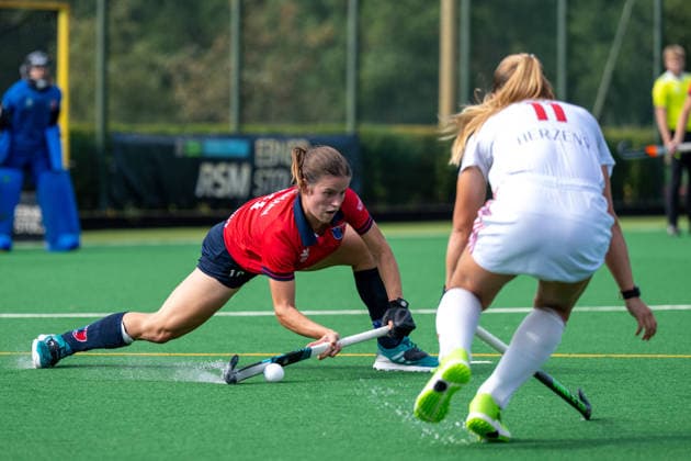 BHC 1. Damen, 1. Bundesliga, Feldhockey - Bremer HC - Berliner HC Bremen, Deutschland, 26.09.26: BHC 1. Damen, 1. Bundesliga, Feldhockey im Bremer Hockey-Club e.V. am 26.09.2026 in Bremen, Deutschland. (Foto von Axel Kaste) Linnea Weidemann, Berliner HC Bremen Bremer Hockey-Club e.V. Freie Hansestadt Bremen Deutschland
