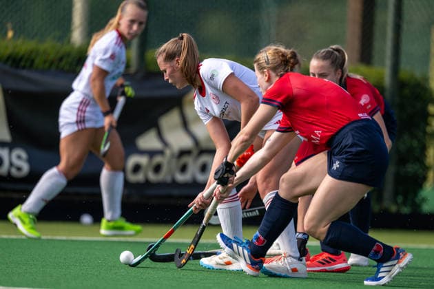 BHC 1. Damen, 1. Bundesliga, Feldhockey - Bremer HC - Berliner HC Bremen, Deutschland, 26.09.26: BHC 1. Damen, 1. Bundesliga, Feldhockey im Bremer Hockey-Club e.V. am 26.09.2026 in Bremen, Deutschland. (Foto von Axel Kaste) Lena Frerichs, Bremer HC Bremen Bremer Hockey-Club e.V. Freie Hansestadt Bremen Deutschland