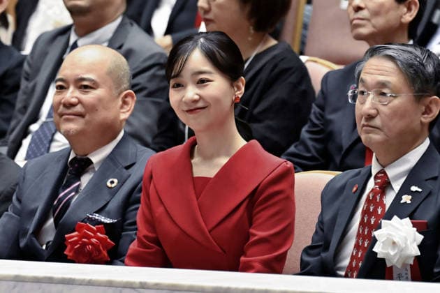 Sign language contest in western Japan Japanese Princess Kako attends a national high school sign language contest in Tottori, western Japan, on Sept. 27, 2026. (Pool photo)  A14AA0005628958P