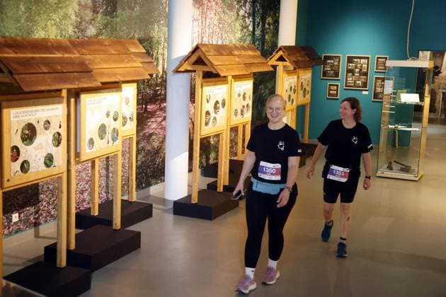 Urban Run Duisburg 2026 führt durch ungewöhnliche Orte ** NUR FÜR REDAKTIONELLE ZWECKE ** EDITORIAL USE ONLY **<p>Der Urban Run Duisburg führte am Sonntag, den 27.September 2026 durch ungewöhnliche Orte in der Duisburger Innenstadt - wie z.B. durch das Rathaus, das Stadtarchiv und das Kultur-und Stadthistorische Museum. Deutschland NRW Duisburg Copyright: KerstinxBögeholz