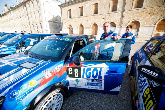AUTO - RALLYE COEUR DE FRANCE 2026 MOUQUET Benoit, HERMANT Pierre, Alpine A290, portrait during the Rallye Coeur de France 2026, 7th round of the Championnat de France des Rallyes 2025, from September 26 to 27, 2026 in VendÃ me, France -  Copyright: xGREGORYxLENORMANDx