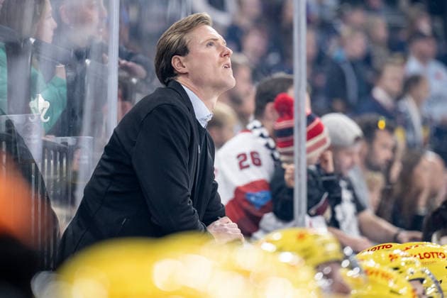 Emil Rasmussen (Co-Trainer, Loewen Frankfurt) GER, EHC Red Bull Muenchen vs. Loewen Frankfurt Eishockey, DEL, Saison 2026 2027, 4. Spieltag, 27.09.2026. Foto: HMB Media Heike Feiner Copyright: HMBxMedia HeikexFeiner