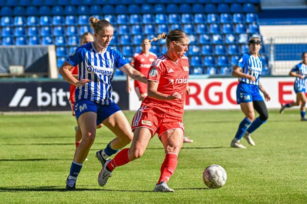 Fußball I Frauen I Saison 2026-2027 I DFB-Pokal I 1. FC Magdeburg - 1. FC Union Berlin I 27.09.2026 Tabea Alsleben (21, 1. FC Magdeburg), Samantha Steuerwald (19, 1. FC Union Berlin) Magdeburg Avnet Arena (Heinz-Krügel-Platz 1) Sachsen-Anhalt Deutschland Copyright: xLobeca InesxHähnelx