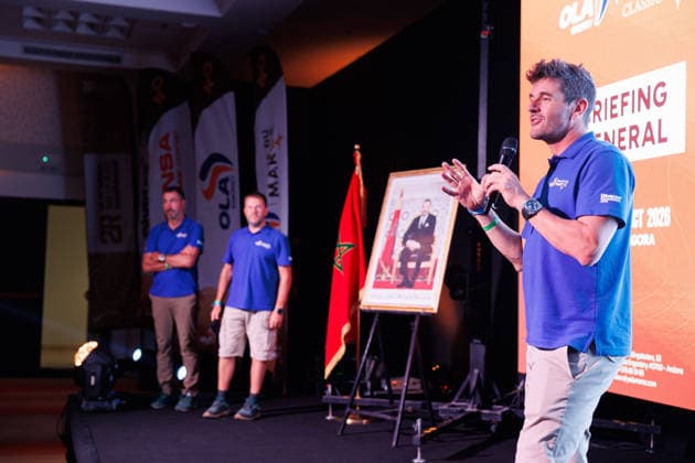 W2RC - RALLYE DU MAROC 2026 COMA Marc, Rallye du Maroc Director, portrait, during the General Briefing of the Rallye du Maroc Classic 2026, 4th round of the 2026 WR2C Championship from September 26 to 27, 2026 in Agadir, Morocco - AgadirMorocco  Copyright: xFREDERICxLExFLOCxHx